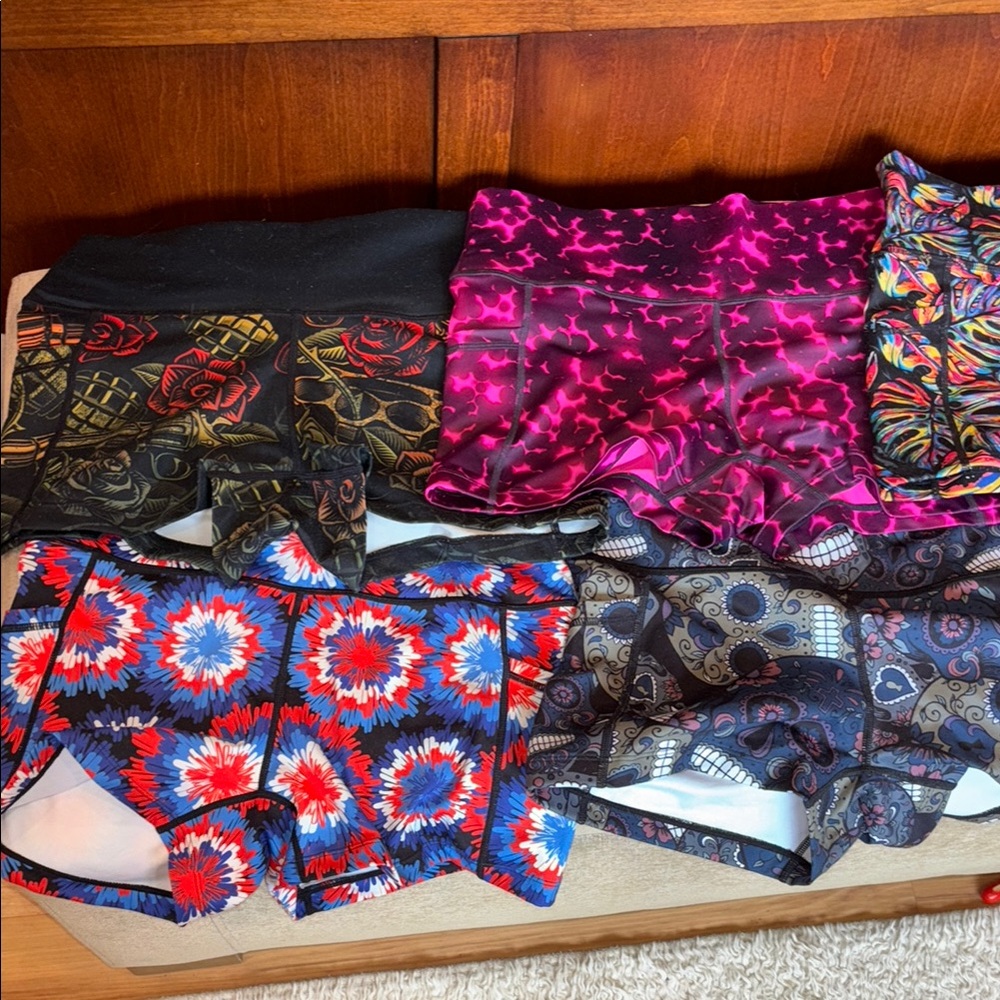 BUNDLE!!!! Constantly Varied Gear Women's Athletic Shorts - Multicolor Patterns